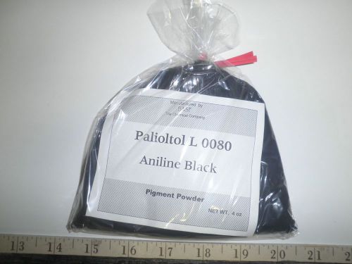 8 oz  basf paliotol black l 0080  aniline dye  pigment powder  - alcohol soluble for sale