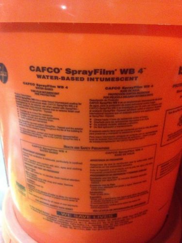 Cafco SprayFilm WB 4.  100 Gallons