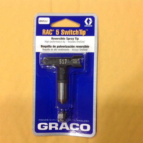 Graco 286517 Rac 5 SwitchTip Airless Sprayer Spray Tip #517