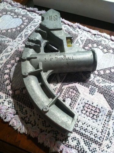 3/4” thinwall or 1/2” rigid bender gardner no.931  free shipping for sale