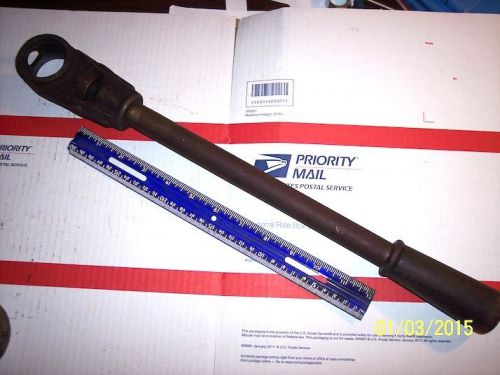 Vintage v-mac heavy solid steel ratchet pipe threader  no dies for sale