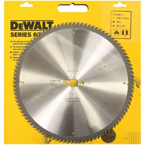 Dewalt dt1846 series 60 400mm circular saw blade 400 x 30 96t atb pos 10° for sale