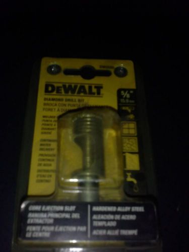 DeWalt DW5580 5/8 in. Diamond Drill Bit New
