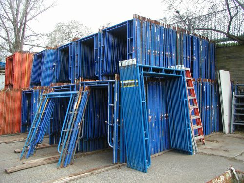 Pipe scaffolding - used