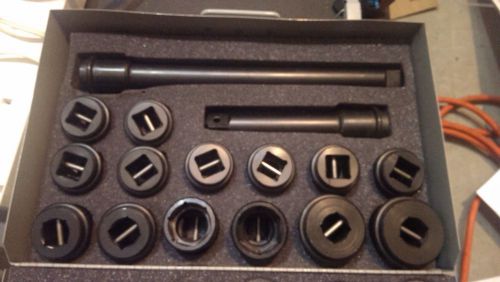 Impact wrench kit 3/4 made in usa custom! new! urenda tool company 16 piece for sale