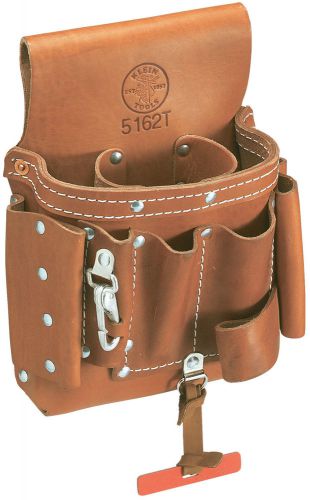 Klein tools 5162t 8-pocket extra-capacity tool pouch for sale