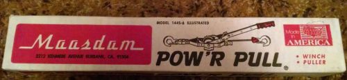 Maasdam Power Pull - Mod. #144S-6&gt; 1Ton/12Ft. Lift **Brand New**