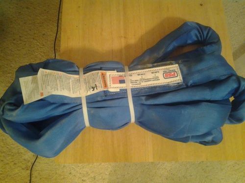 12 foot blue polyester sling for sale