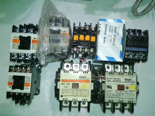 Relay Switches, Fuji, Telemecanique and Omron