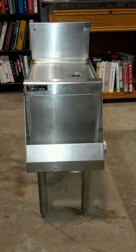 Used TS12 Perlick Underbar Drainboard with Speed Rail