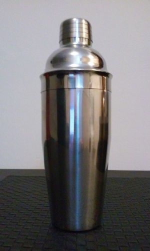 Cocktail Shaker Set, 24 oz., Stainless Steel