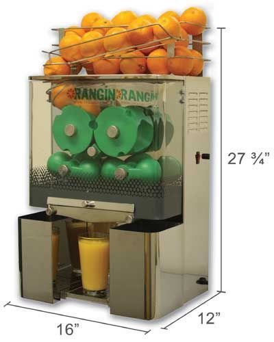 NEW - Made in USA - ORANGIN Automatic Commercial Orange Juicer Citrus Squeezer