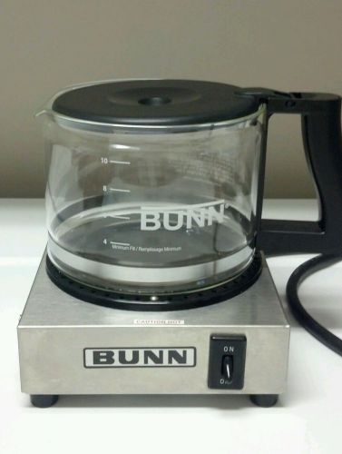 Bunn-O-Matic BUNN WX-1 Single Burner COFFEE WARMER  WX1 with CARAFE POT