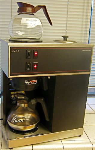 Bunn VPR Commercial Stainless Pour-Omatic Coffee Maker Brewer 2 Warmers L.A,Cal