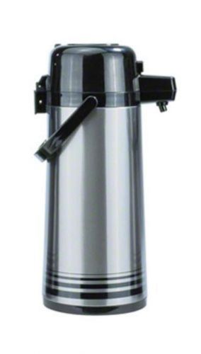Update International NPD-25-BK/SF Brushed Stainless Steel Airpot with Black