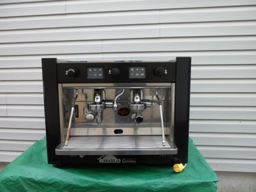 2 Group Espresso Cappuccino Machine Brasilia
