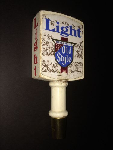 Old Style Light Beer Wood Tap Handle