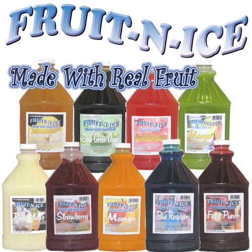 Fruit-N-Ice - Granita Mix Variety 6 Pack Case