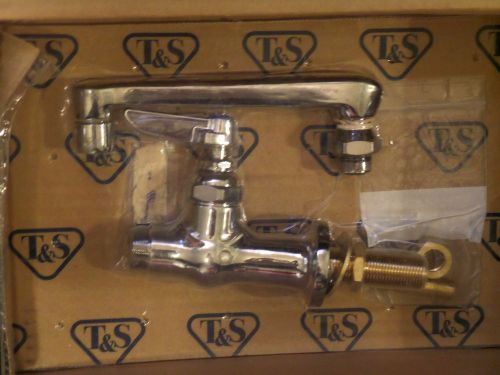 T&amp;s commercial deck mount cold handle single pantry  faucet b-0208 chrome for sale