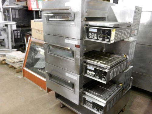 LINCOLN IMPINGER TRIPLE STACK NAT GAS CONVEYOR OVEN FULLY TESTED
