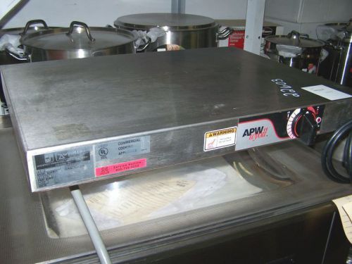Apw heated shelf 24 inch; 120v; 1ph; model: ws2 for sale