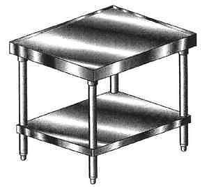 24&#034; x 24&#034; Stainless Steel Equipment / Mixer Table