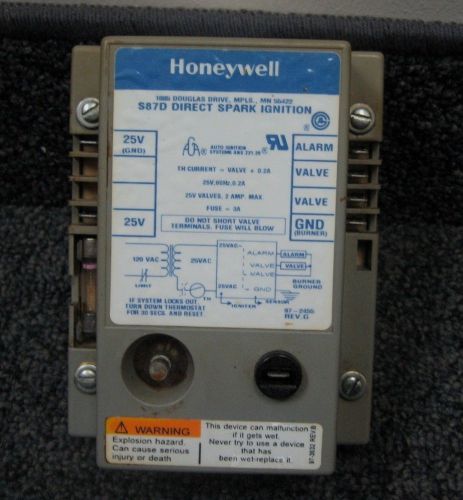 Honeywell direct spark ignition s87d, hardt, giles, many others for sale