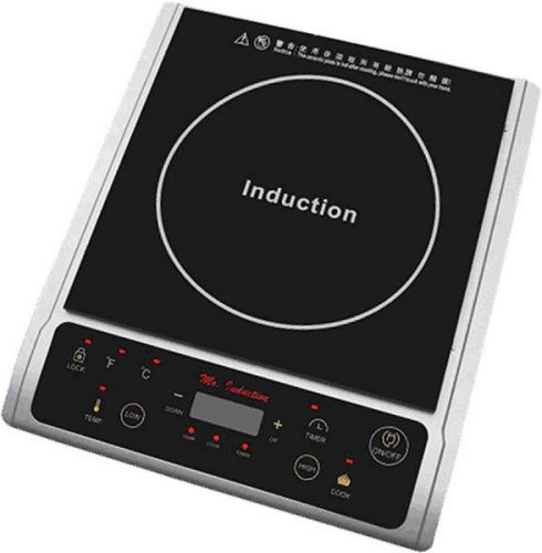 SUNPENTOWN 1300W Induction Cooktop (Silver), SR-964TS