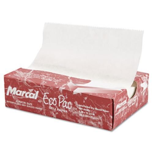 Packaging Dynamics 5291 Eco-pac Natural Interfolded Dry Wax Paper, 8&#034; X 10.75&#034;,