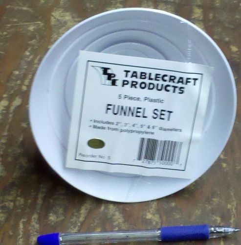 Tablecraft 5 Piece Funnel Set #5