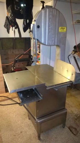 BUTCHER BOY B-16 BAND MEAT SAW STAINLESS STEEL