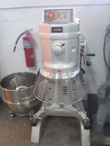 Axis 60qt Floor Model Bakery/Pizza Mixer with bowl and attachment
