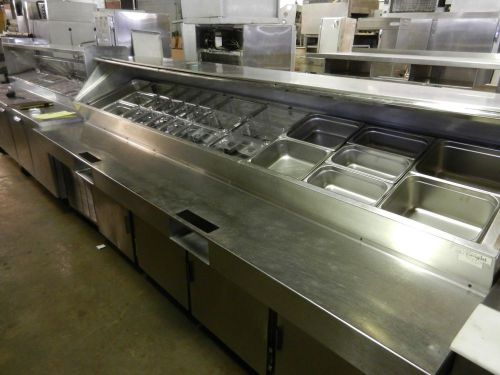 KNIGHT 120&#034; PIZZA PREP TABLE FULLY TESTED