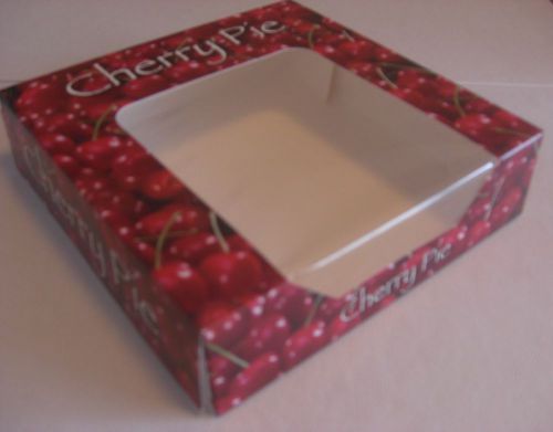Cherry pie box w/window ch-882 menasha for sale