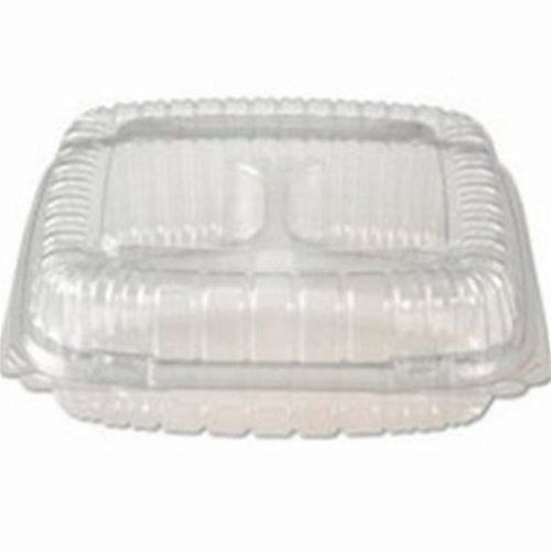 SmartLock Clear Plastic Hinged Food Container, 250 Containers (PAC 0CI81030)