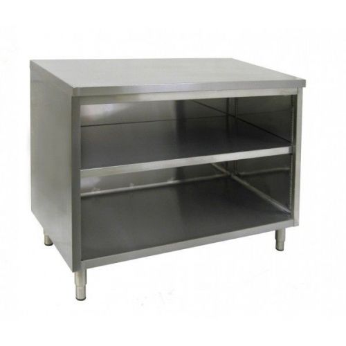 Stainless steel enclosed work table w abs bullet feet 30&#034;wx36&#034;lx35&#034;h ctn-3036 for sale