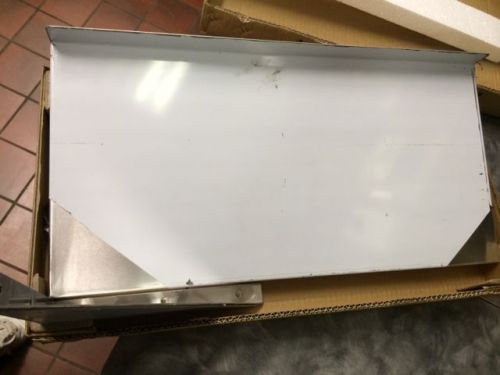 24&#034; x 12&#034; stainless steel wall shelf ws-12-24 for sale