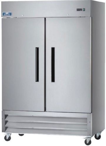 New arctic air commercial two door reach in freezer nsf approved af49 for sale