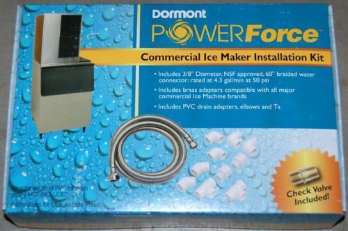 Dormont Power Force Ice Maker Installation Kit NEW!