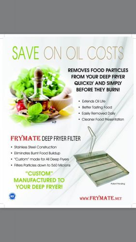 Frymate deep fryer filter for sale