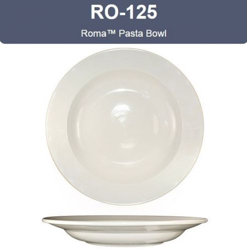 American White- Roma Pasta Bowl, 12-3/4&#034;-28 oz ITI