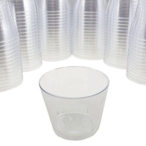 1,000 Royal 5oz General Beverage Cup Clear Plastic Disposable Tumbler PW2160 Lot