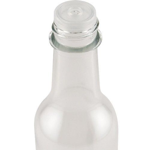 Hot sauce clear glass dasher bottle - empty - 5 oz - 6 pack, free shipping, new for sale