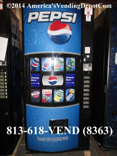 DIXIE NARCO 440 PEPSI Single Price Can Soda Machine ~ Warranty+Local Delivery #3
