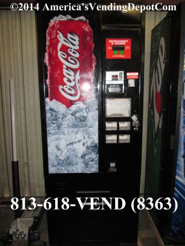 Dixie Narco 276 Soda Machine ~ 5 Select ~ Cans &amp; Water ~ Local Delivery/Warranty