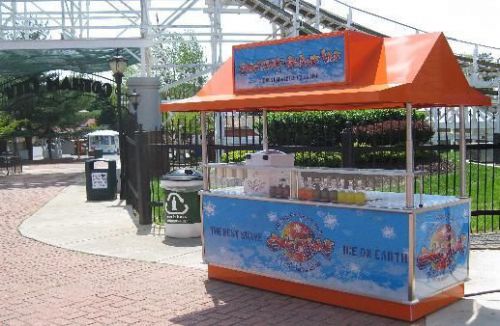 Shaved ice cart  professional grade for sale