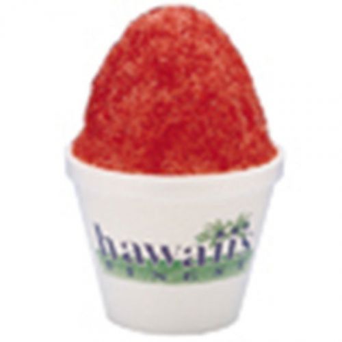Snow Cone Shaved Ice Cups 16oz Hawaii&#039;s Finest #1408 One Case of 500