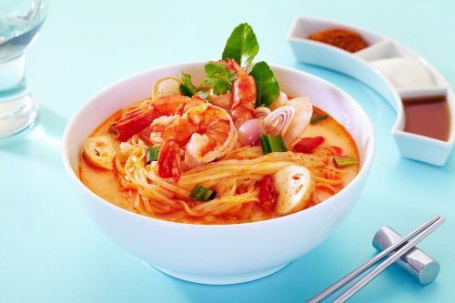 Thai Food Tom Yum Goong Sour Shrimp Recipe Dish Restaurant Oriental Cuisine PDF