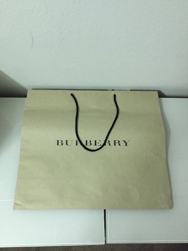 Burberry Paper Shopping Bag