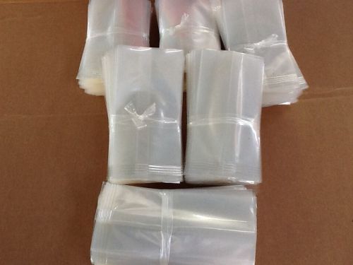 Transparent clear heat seal bags